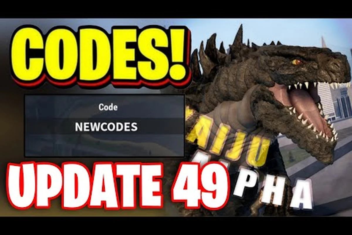 Kaiju Alpha Update Code: Zilla 2004 & Launch Codes